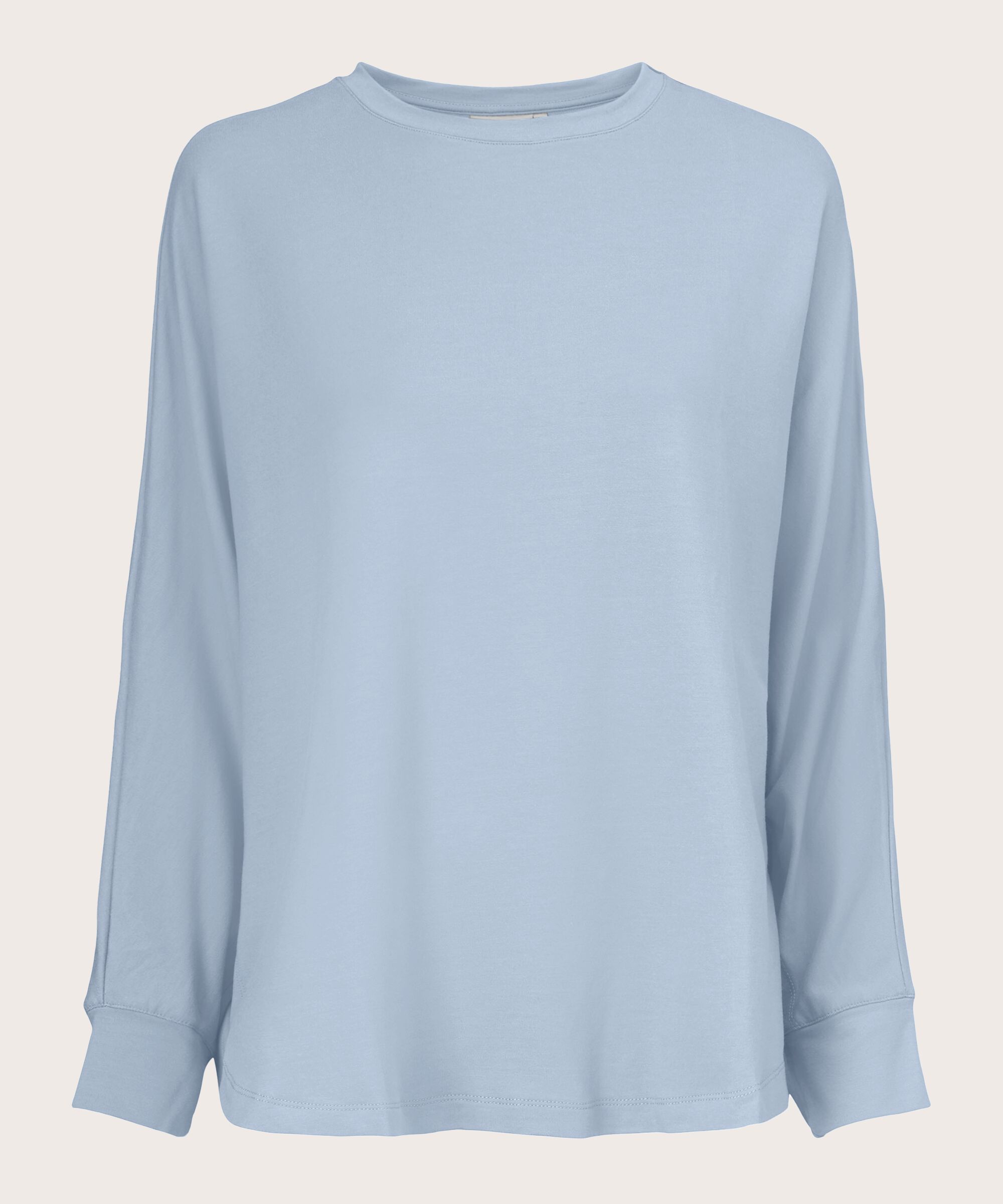 Dema Jersey Topp, Blue Fog