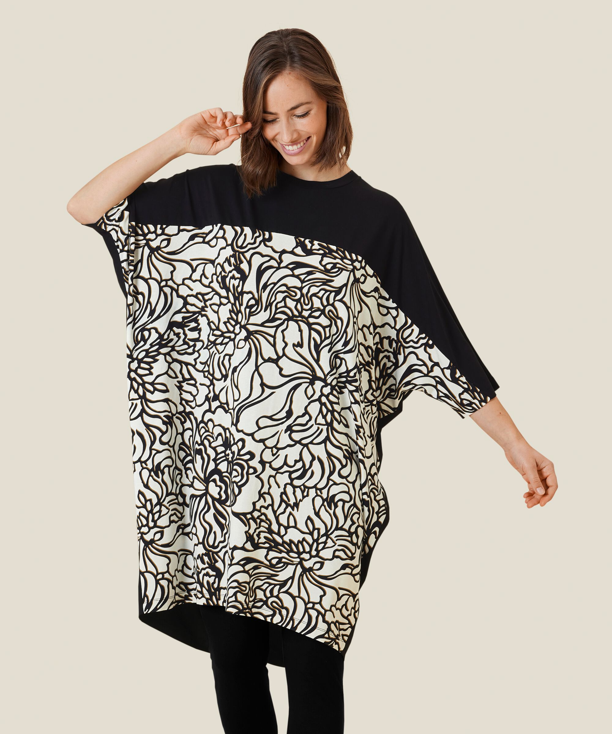 NYCOLE JERSEY KLÄNNING, Dijon