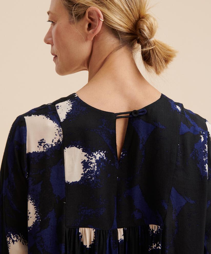 Nadyne Klänning, Maritime Blue
