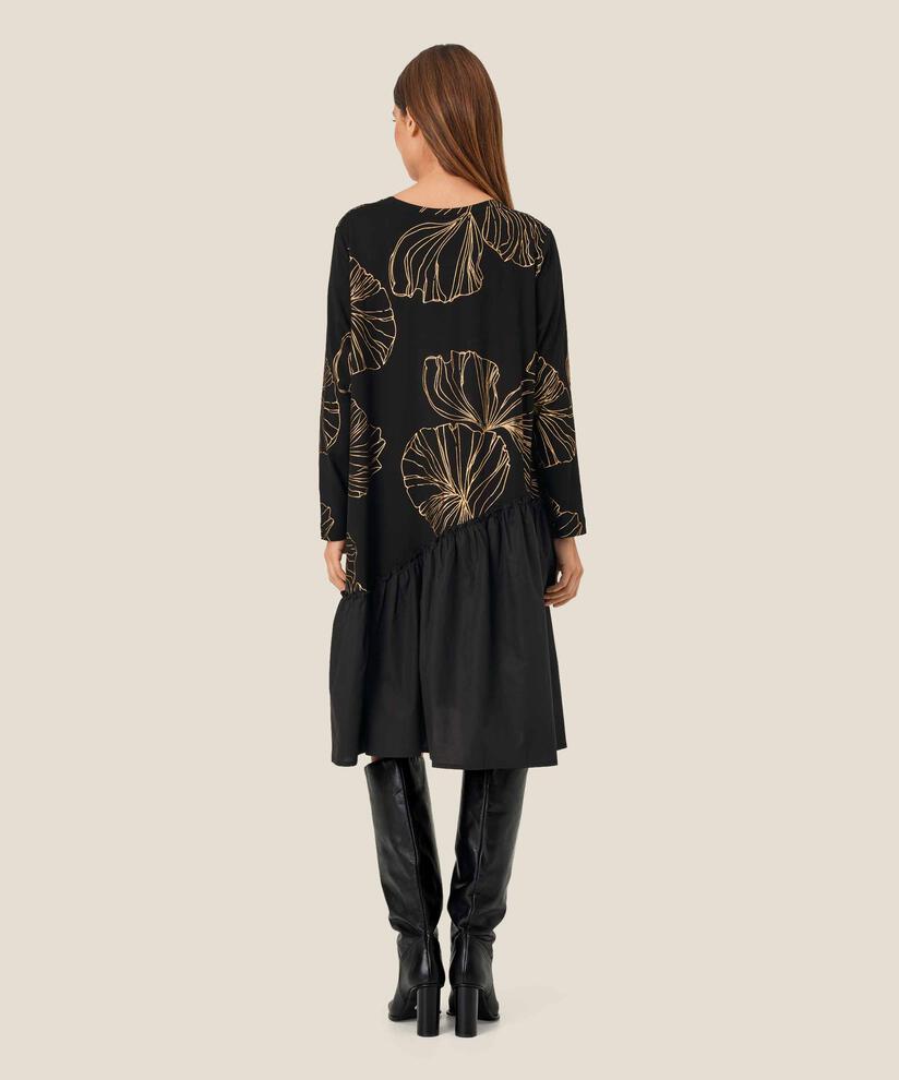 Nellina JERSEY Klänning, Gold