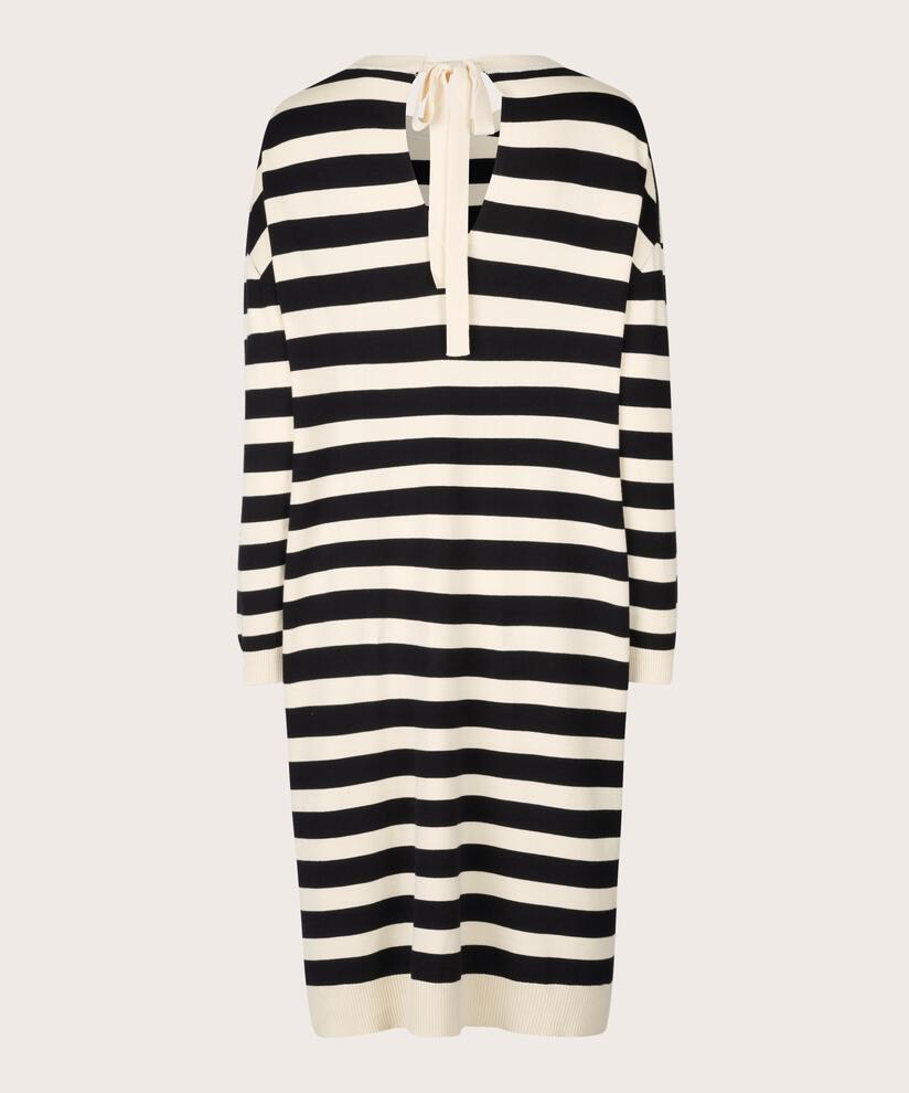 Nalba Klänning, Black/Whitec.