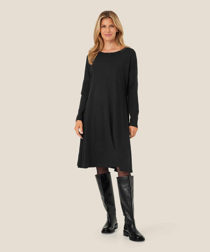 Nabsa JERSEY Klänning, Black