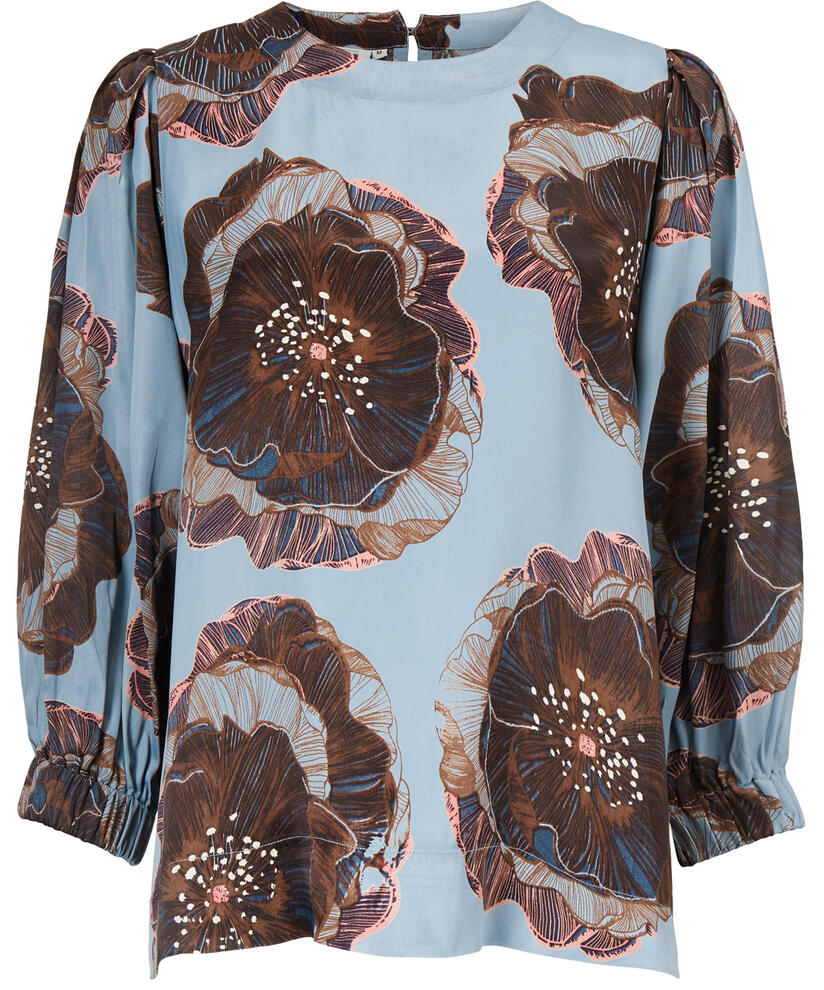 BRISA TOPP, Faded Denim