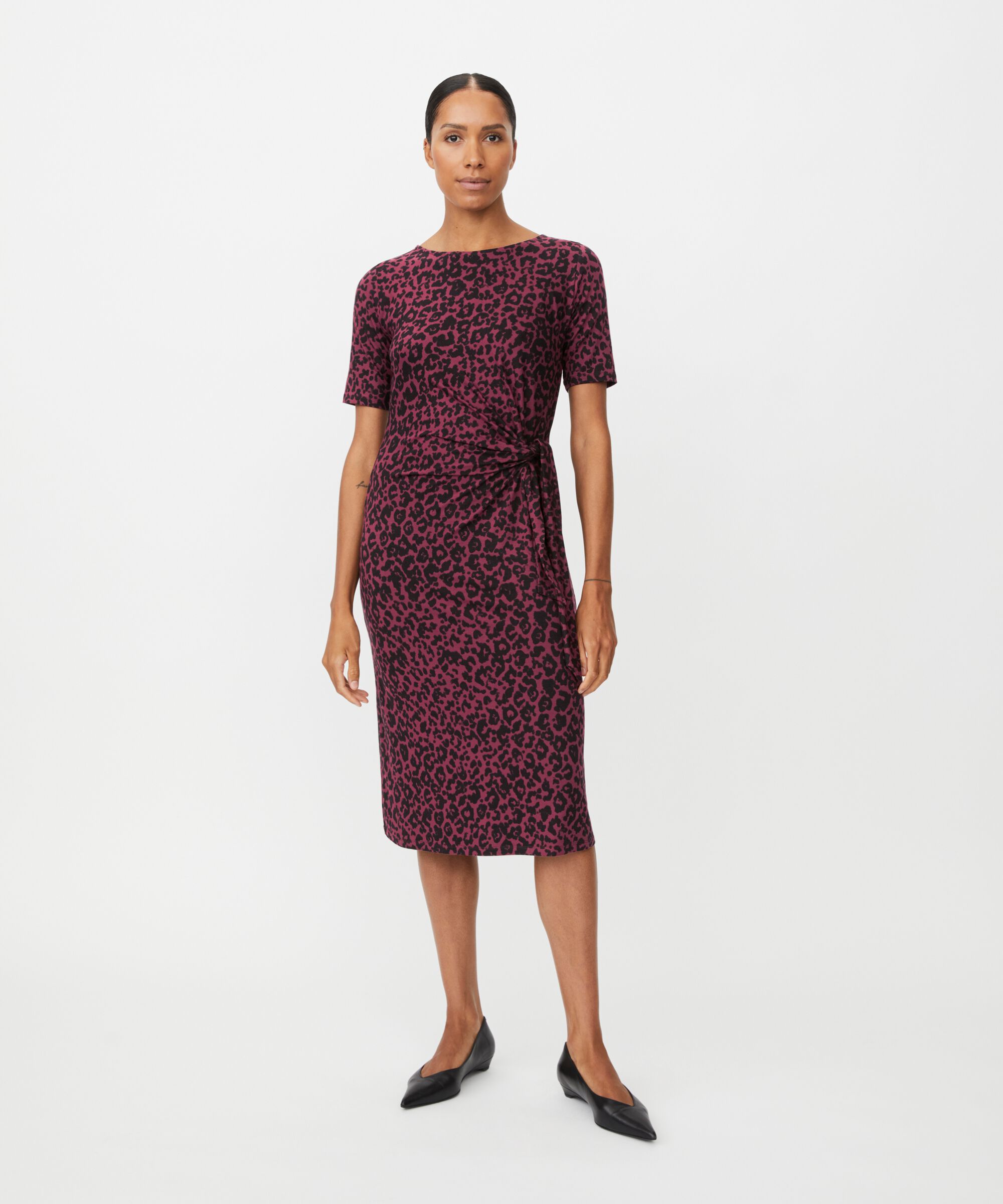 Nerisse JERSEY Klänning, Tawny Port