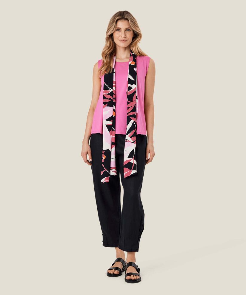 Along Scarf, Begonia Pink