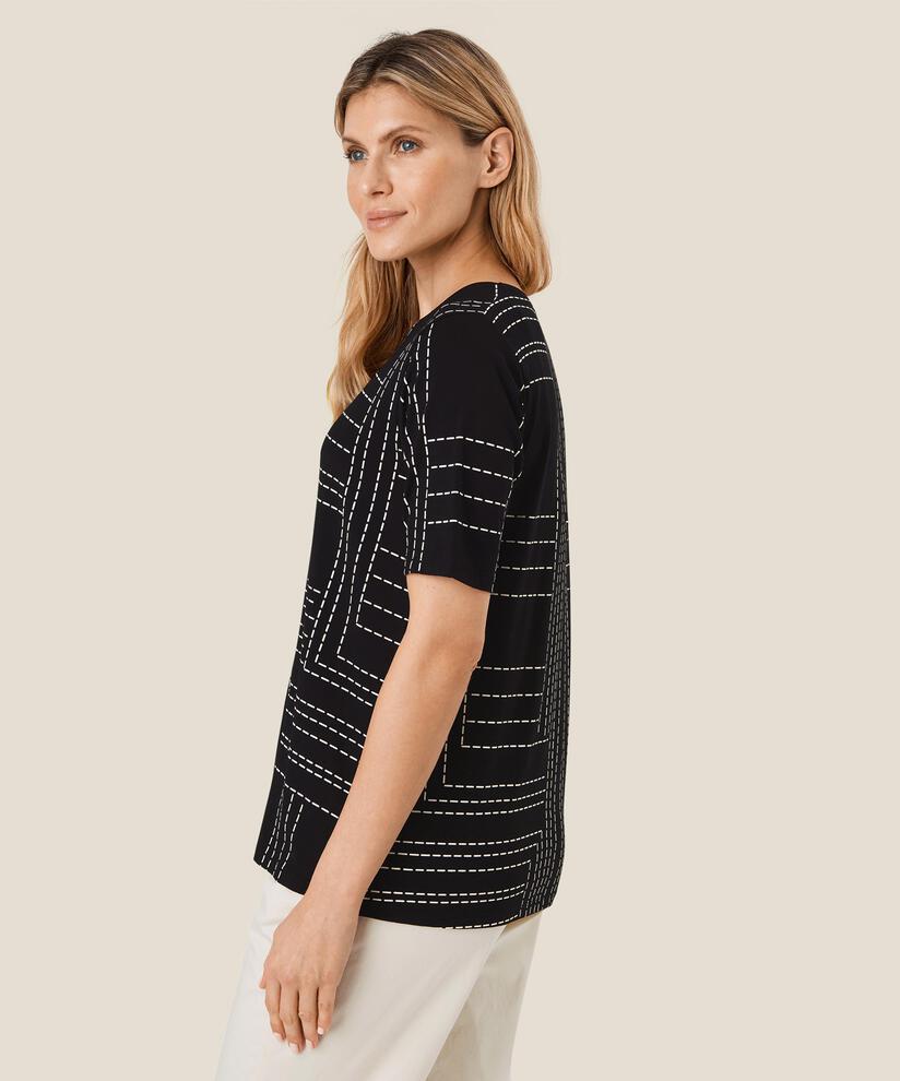 Butta JERSEY Topp, Black