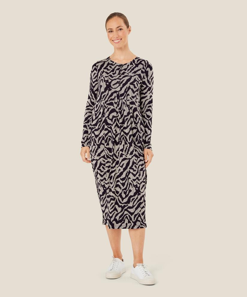 Nilana JERSEY Klänning, Black