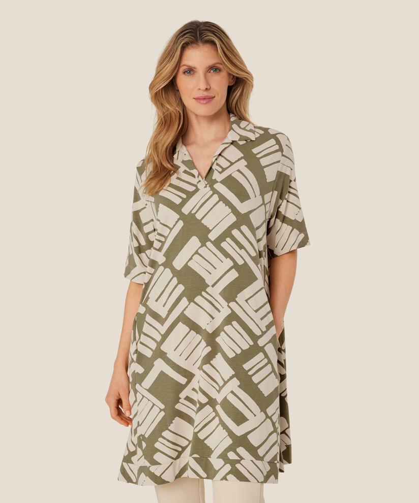 Gaiaba JERSEY Tunika, Dusky Green