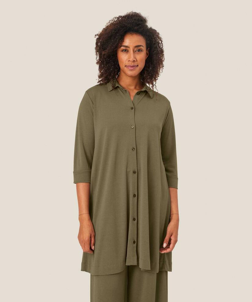 Ieina JERSEY Skjorta, D. Lichen Green
