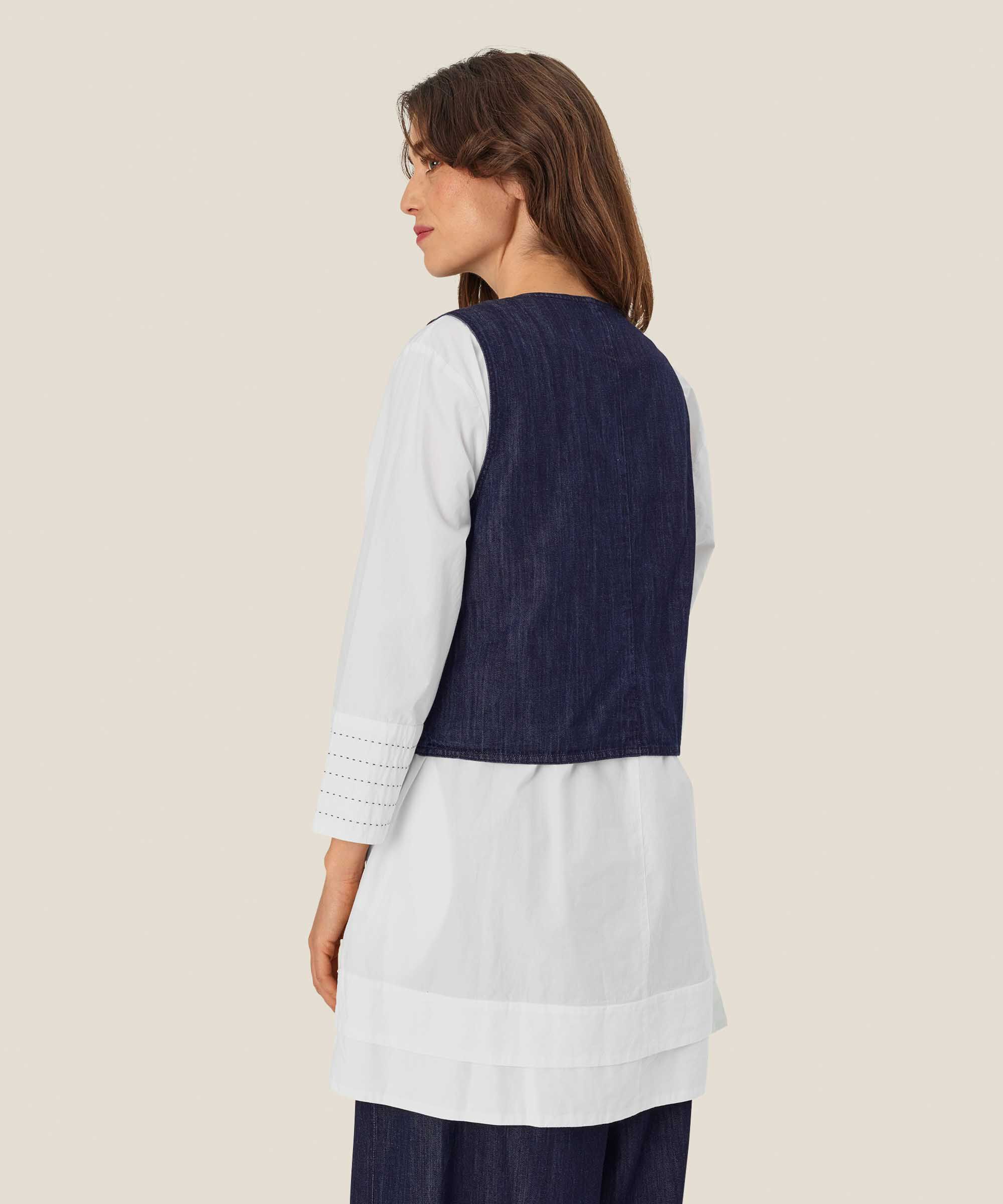 Julesa Denim Väst, Dark Denim