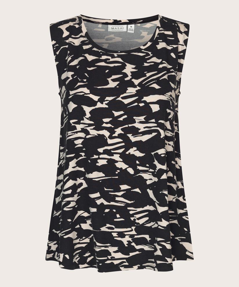 Elisa JERSEY Topp, Black