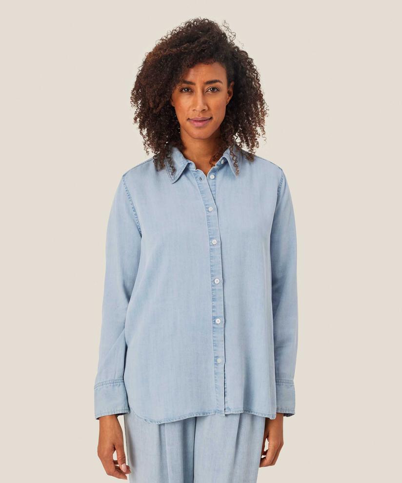Ishana Denim Skjorta, Light Denim