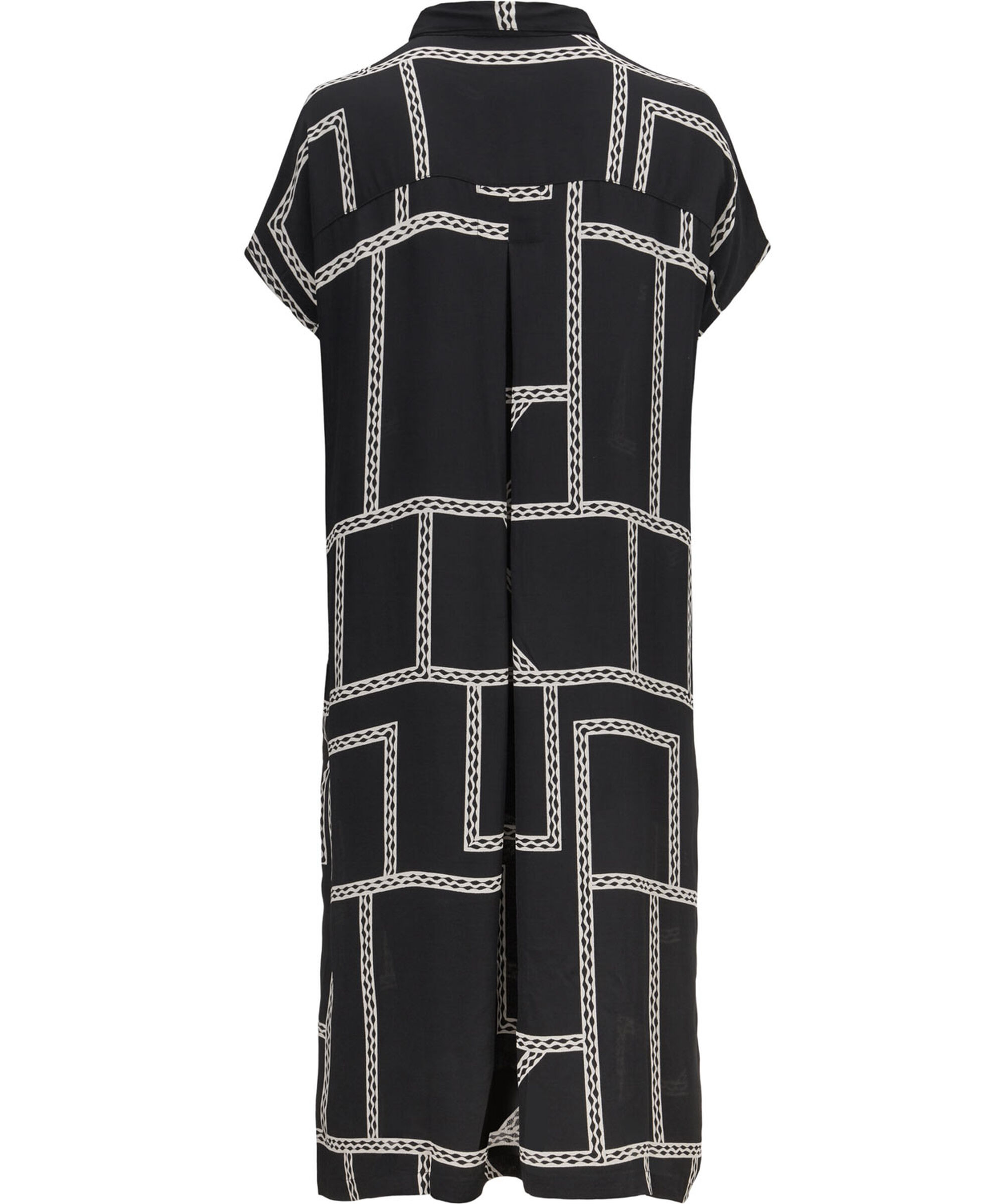 NELLA SKJORTKLÄNNING, Black