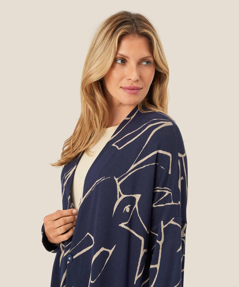 Ilkal JERSEY Kofta, Navy Blazer