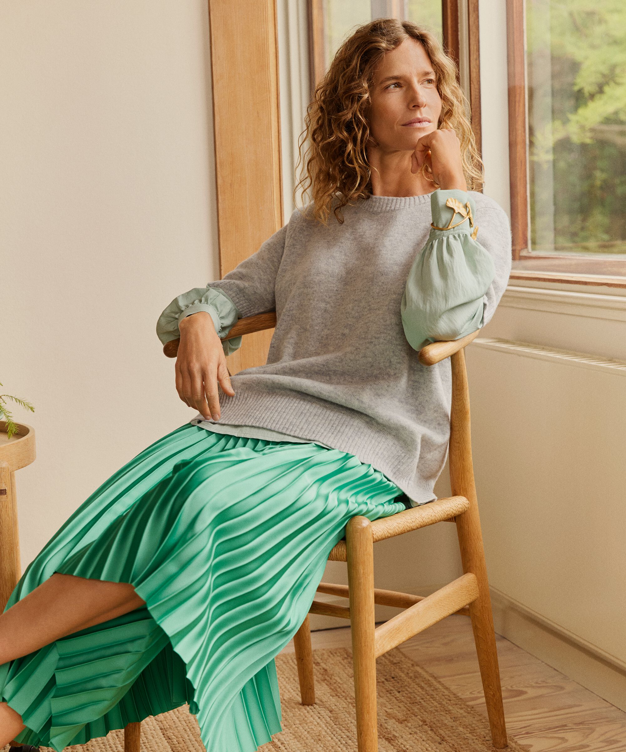 Sana Kjol, Winter Green