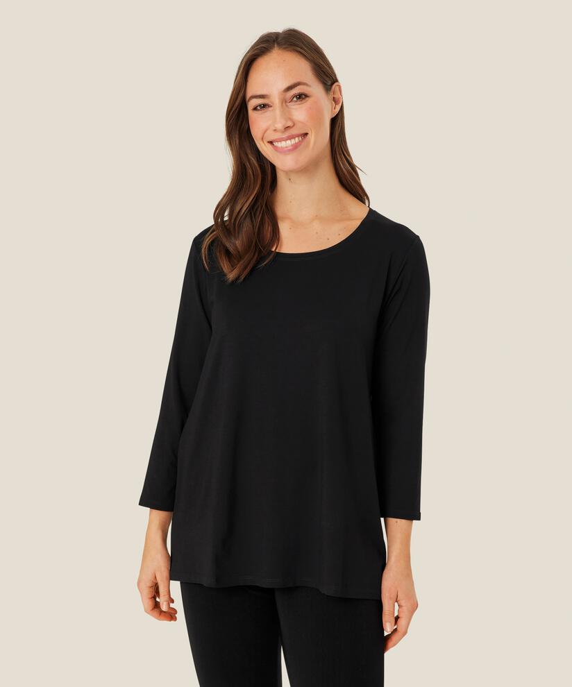 Cecille JERSEY Topp, Black