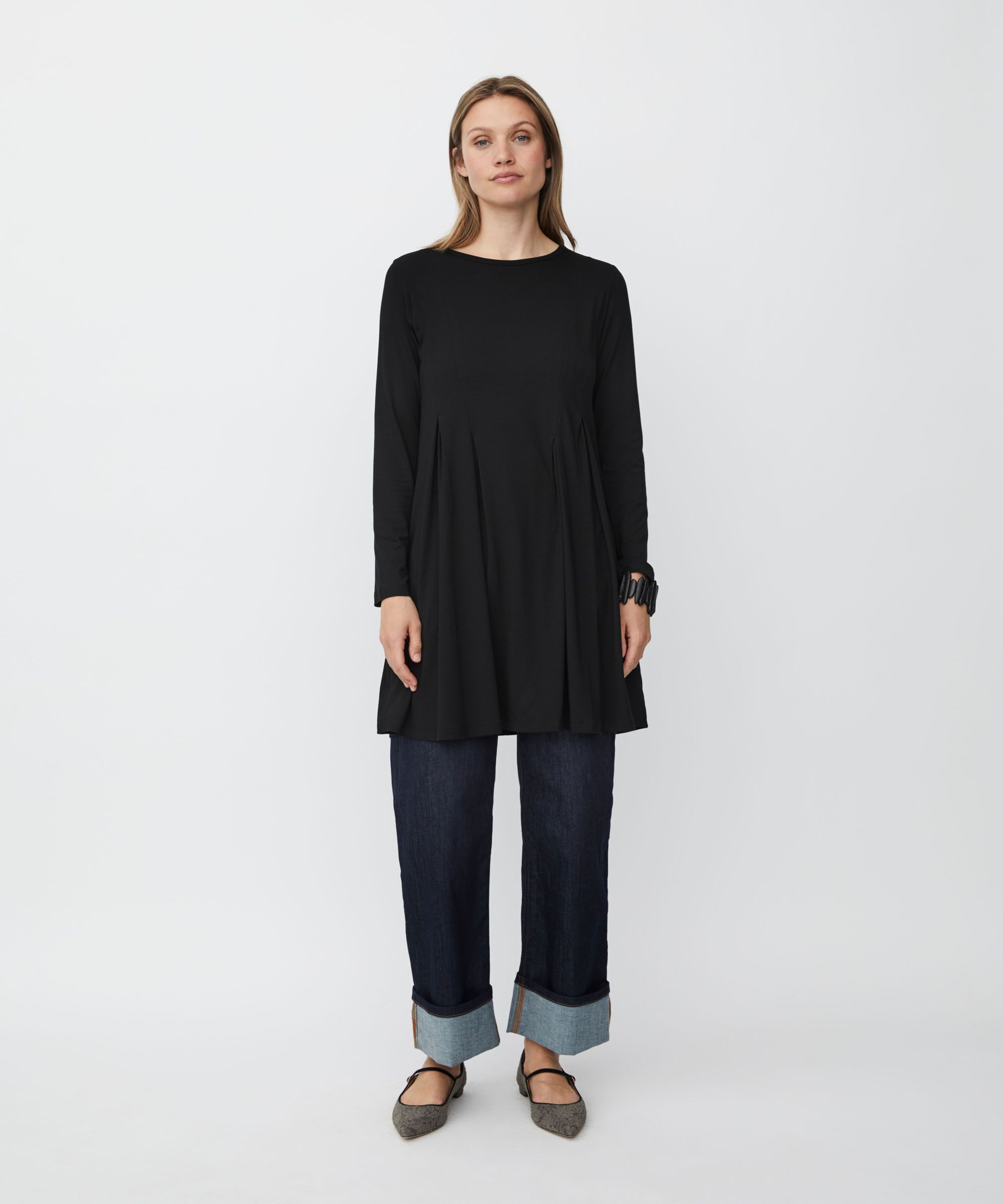Gevins JERSEY tunika, Black