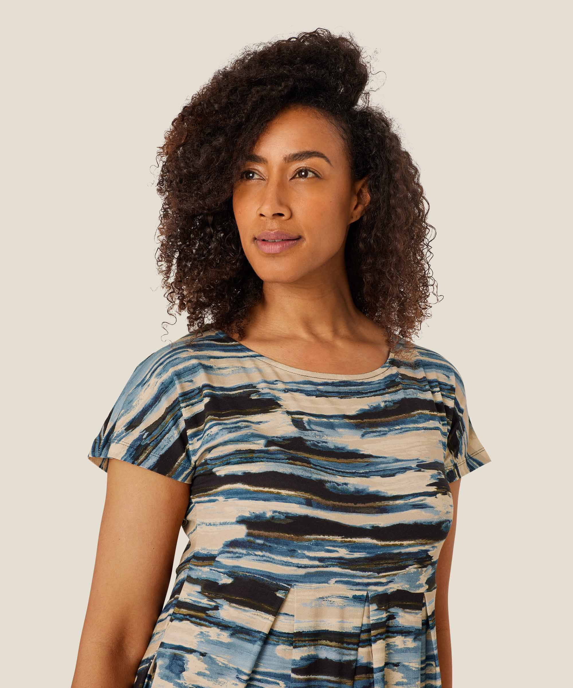 Olnia JERSEY Klänning, Blue Fog