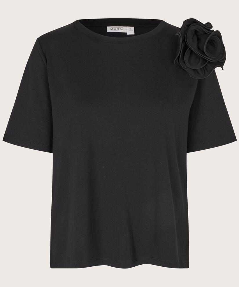 Davienne JERSEY Topp, Black