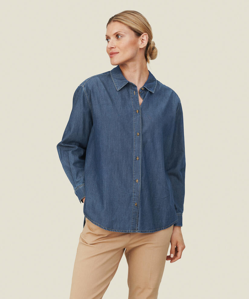 INEA SKJORTA, D Basic Denim