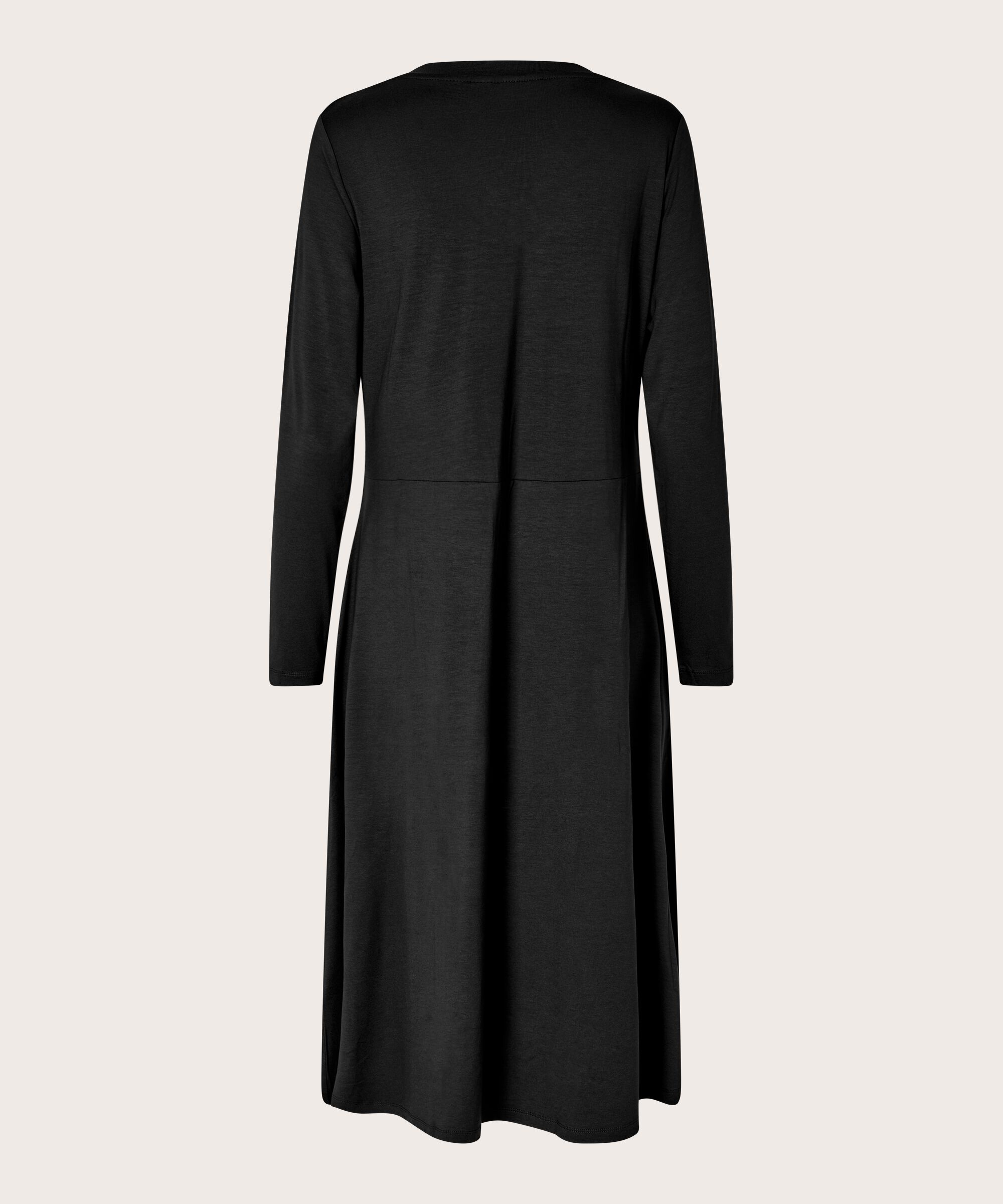Natsuko JERSEY Klänning, Black