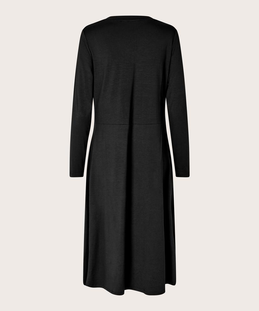 Natsuko JERSEY Klänning, Black