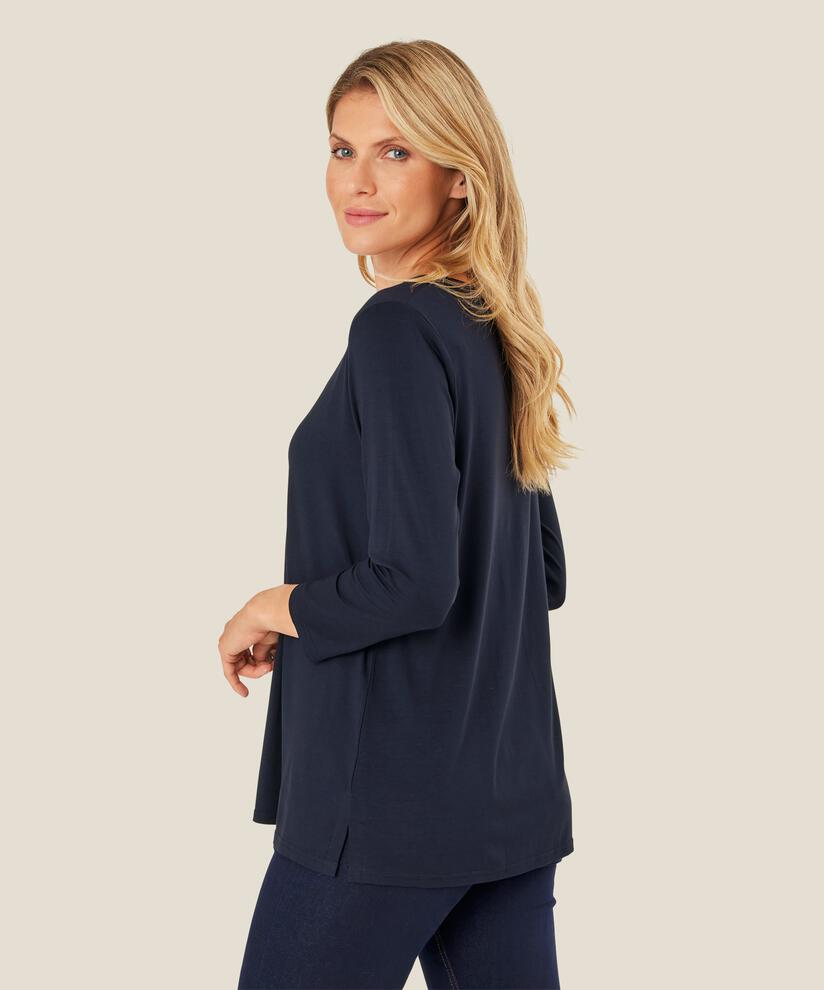 Cecille JERSEY Topp, Navy