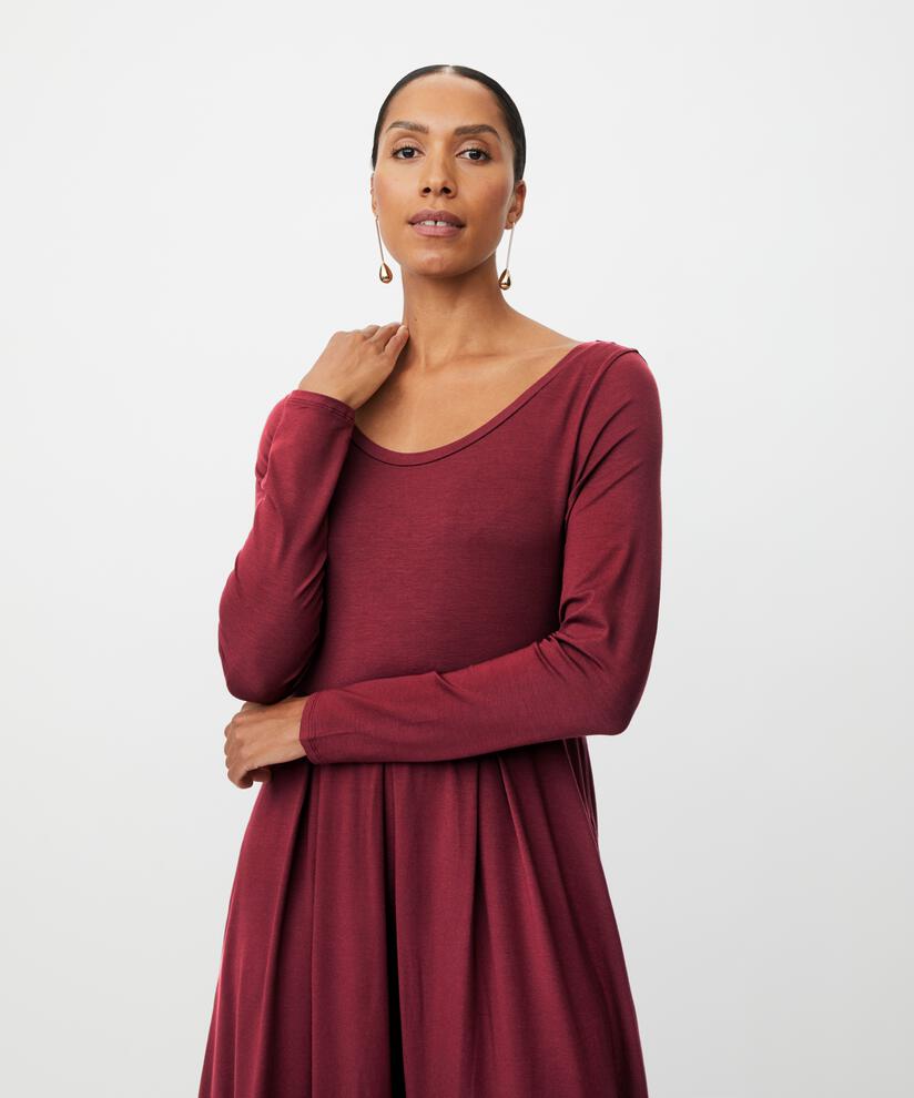Nubelle JERSEY Klänning, Tawny Port