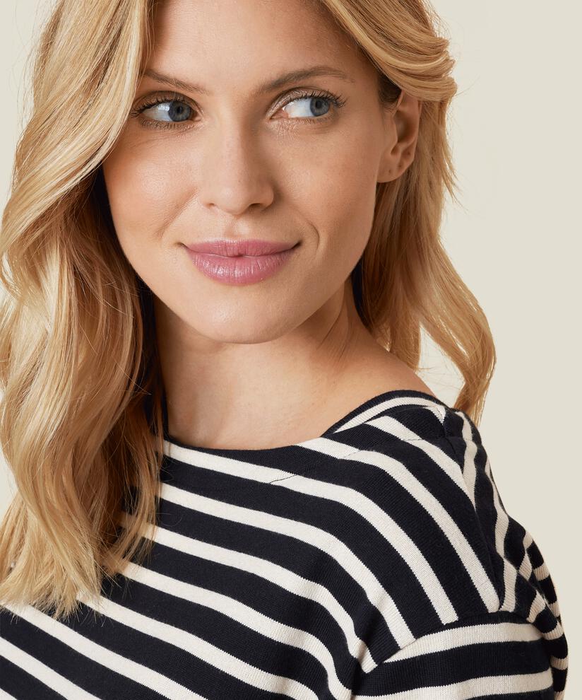 DACEYA JERSEY TOPP, Black