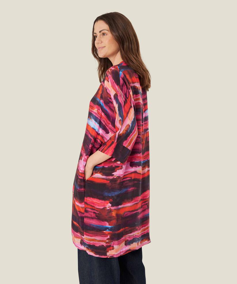 Iosetta Skjortklänning, Sun Tomato