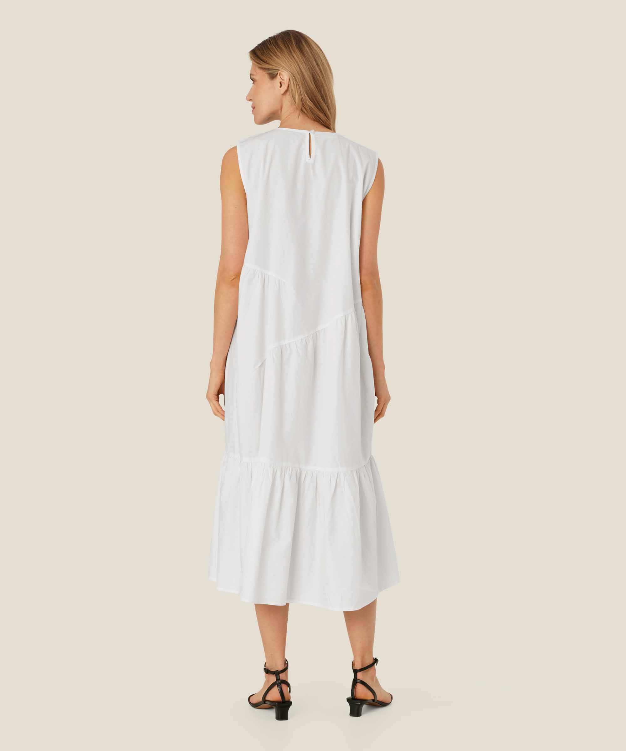 Nayan Klänning, White