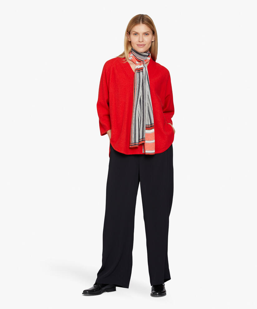 ALONG SCARF, Valient Poppy