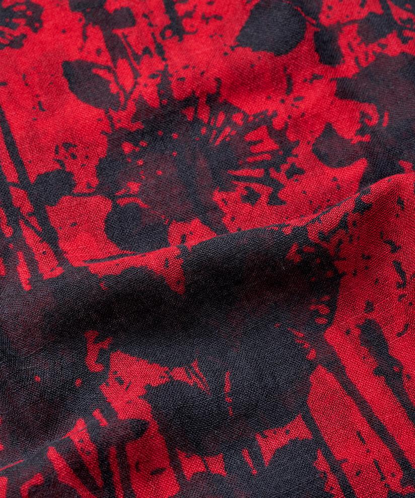 Aralura Scarf, Scarlet Sage