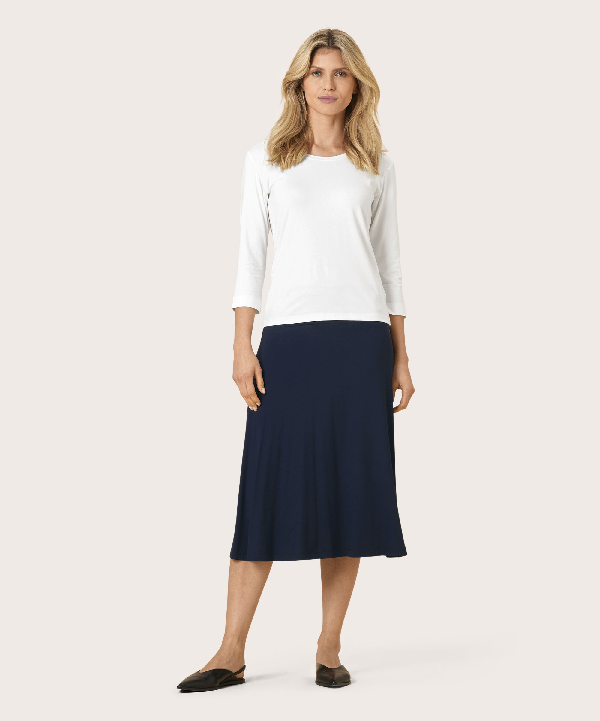 Saba JERSEY Kjol, Navy