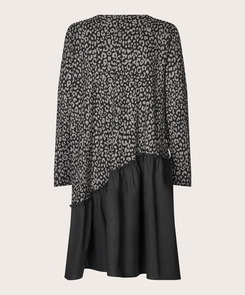 Nellina JERSEY Klänning, Steel Grey
