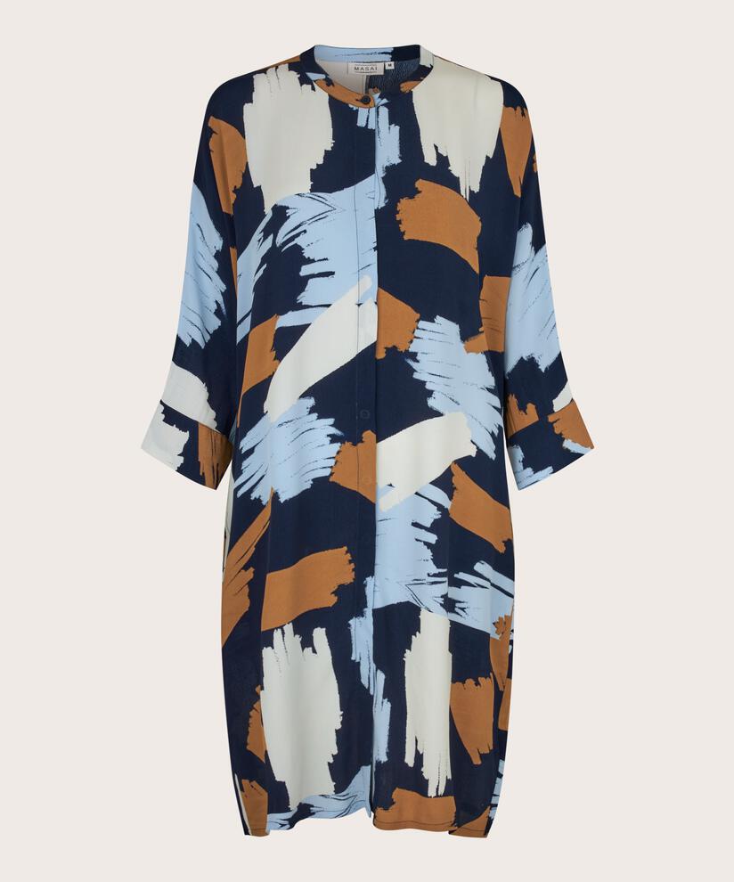 Iosetta Skjortklänning, Maritime Blue