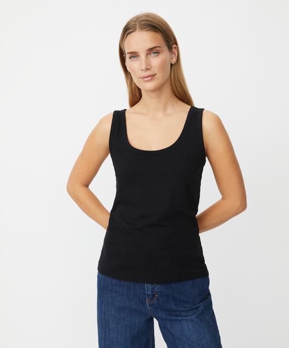 Elviora JERSEY Topp, Black