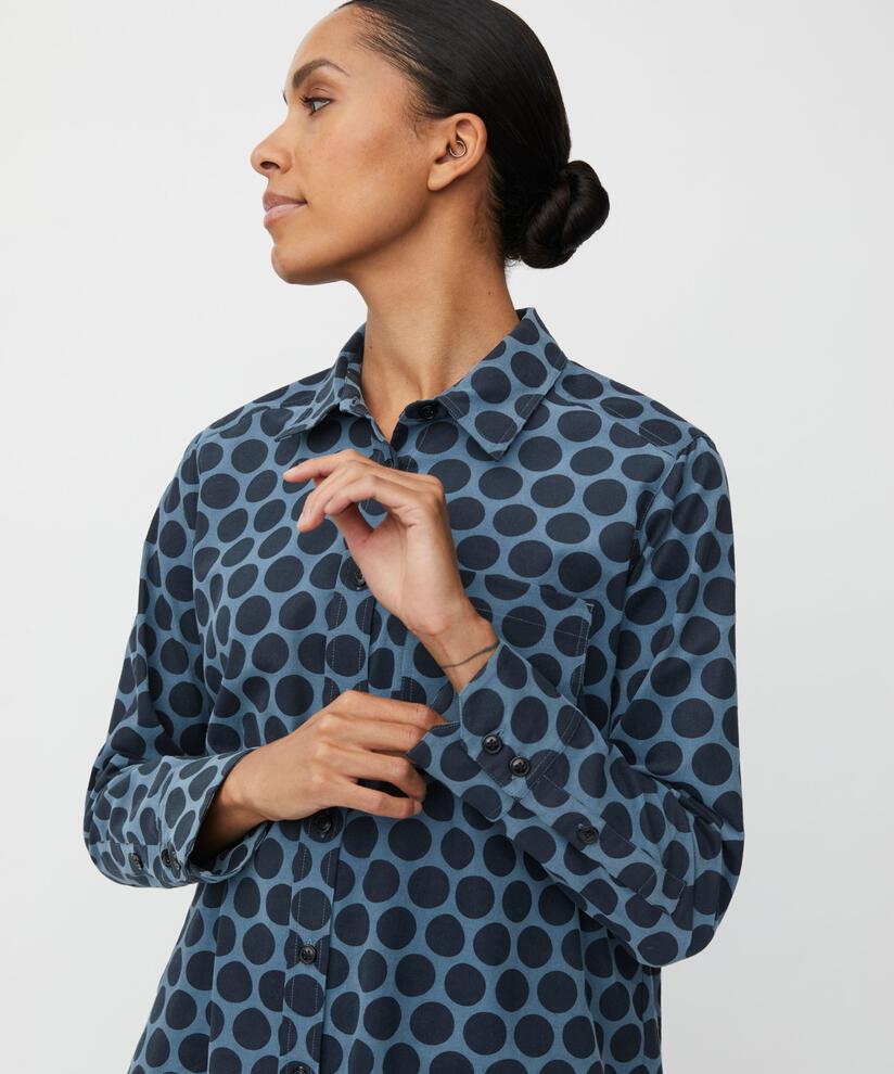 Indiba Skjorta, Navy Blazer