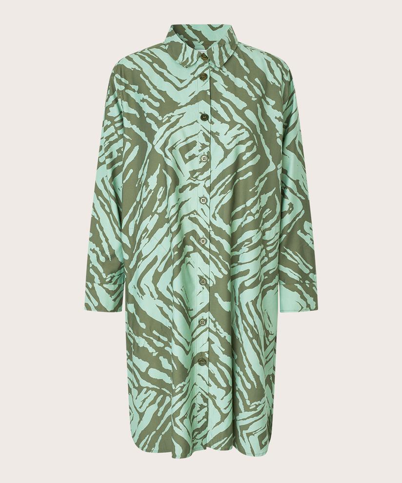 Ninel Skjortklänning, D. Lichen Green
