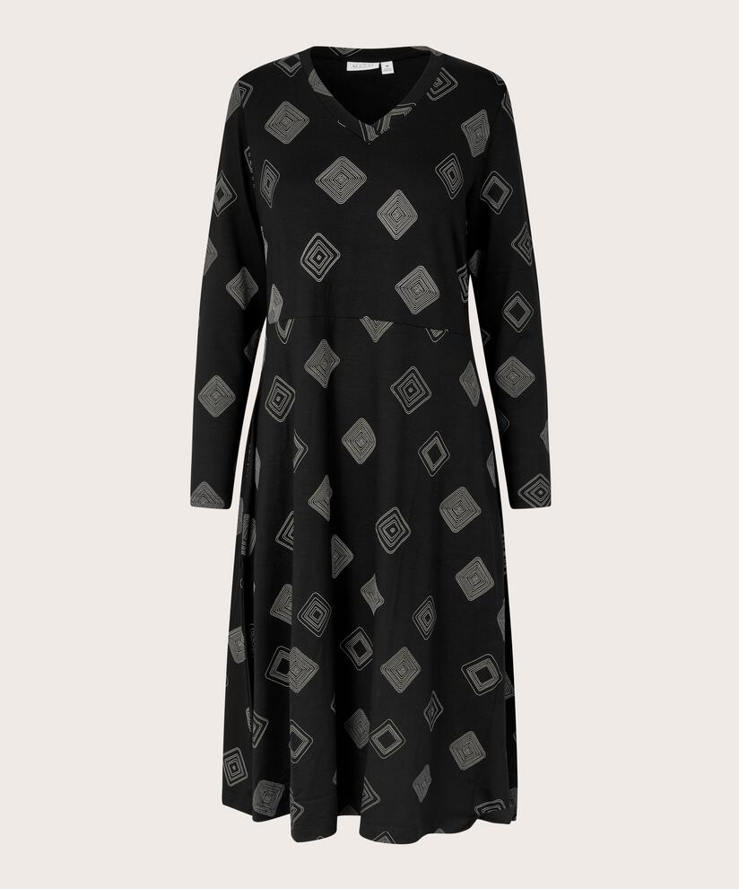 Natsuko JERSEY Klänning, Black