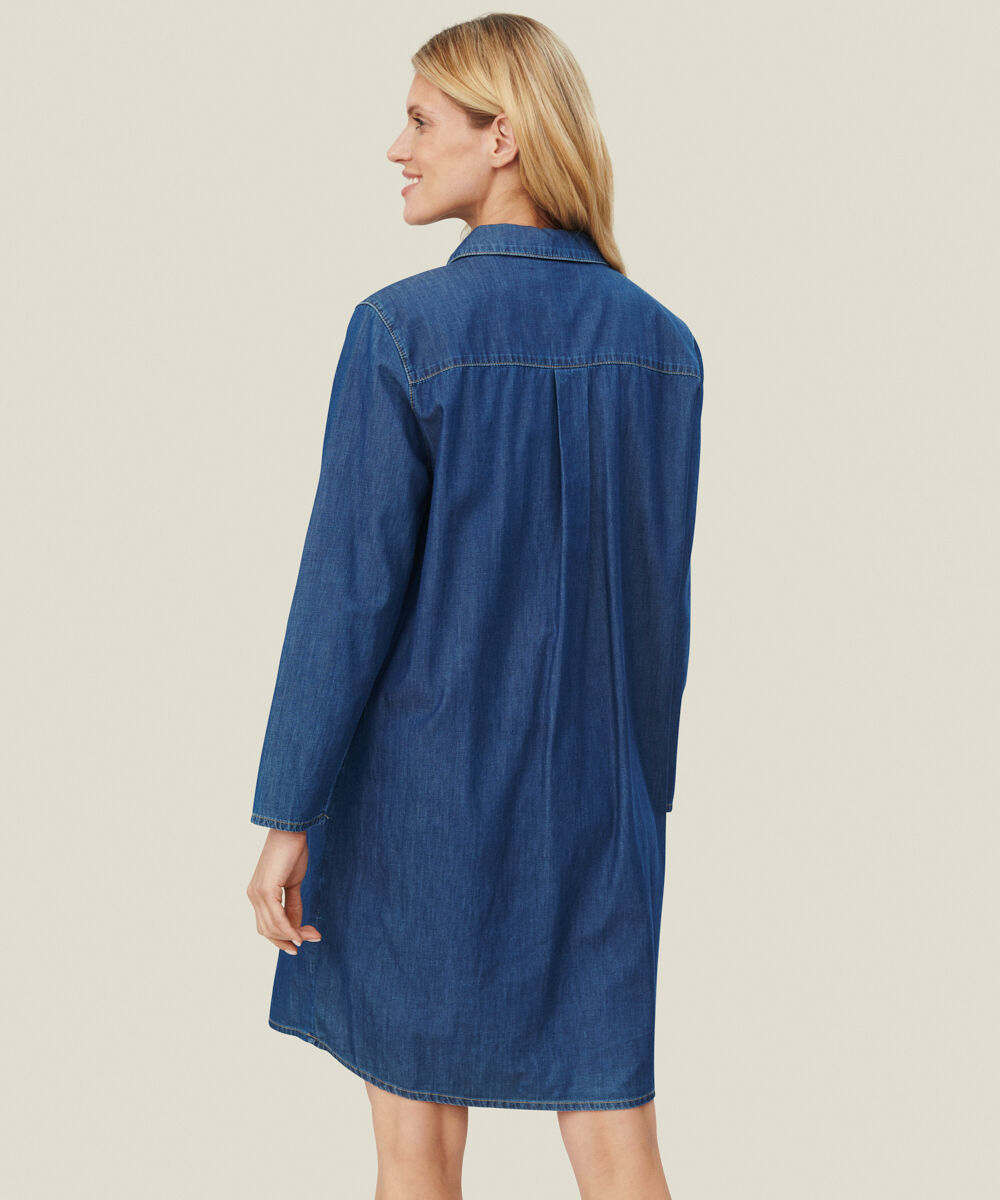 NALFA SKJORTKL&Auml;NNING, D Basic Denim