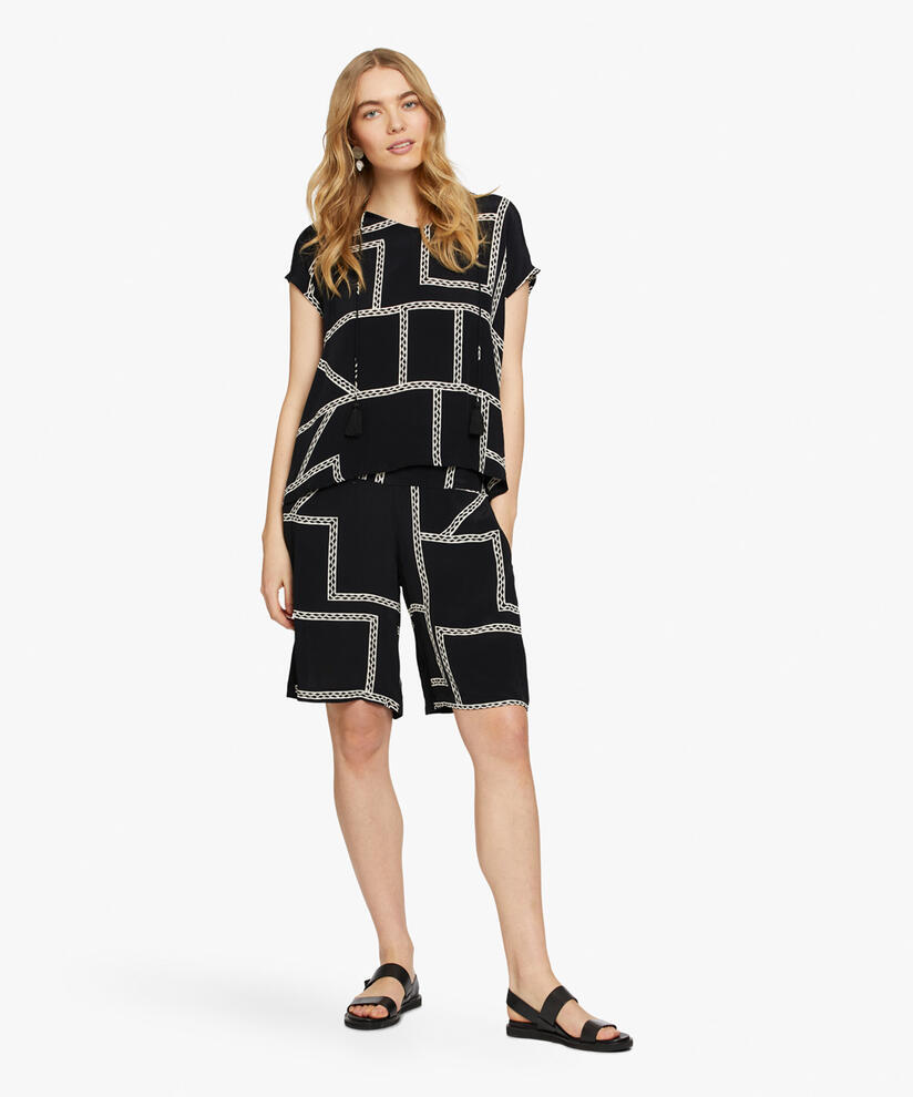 EDORA TOPP, Black