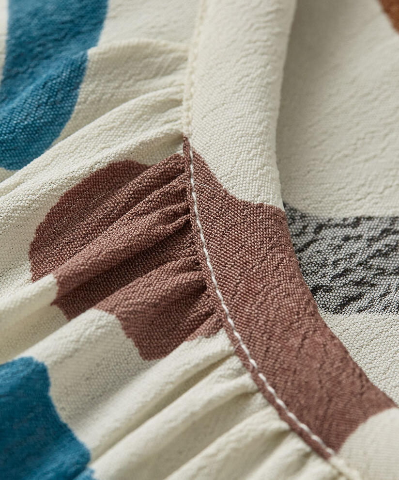 NYLA KLÄNNING, Chestnut