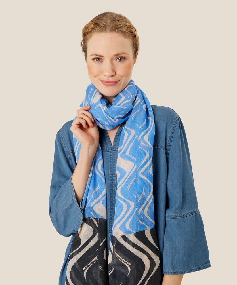 Aylin Scarf, Blue Bonnet