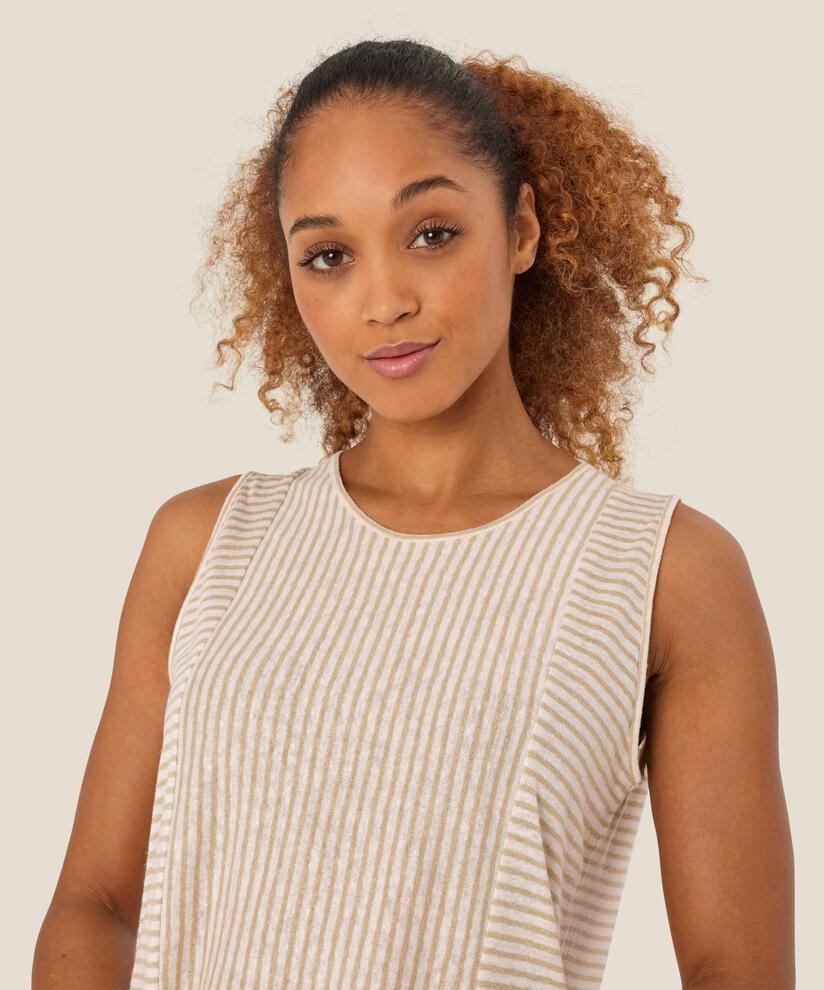 Da JERSEY Topp, Pale Khaki