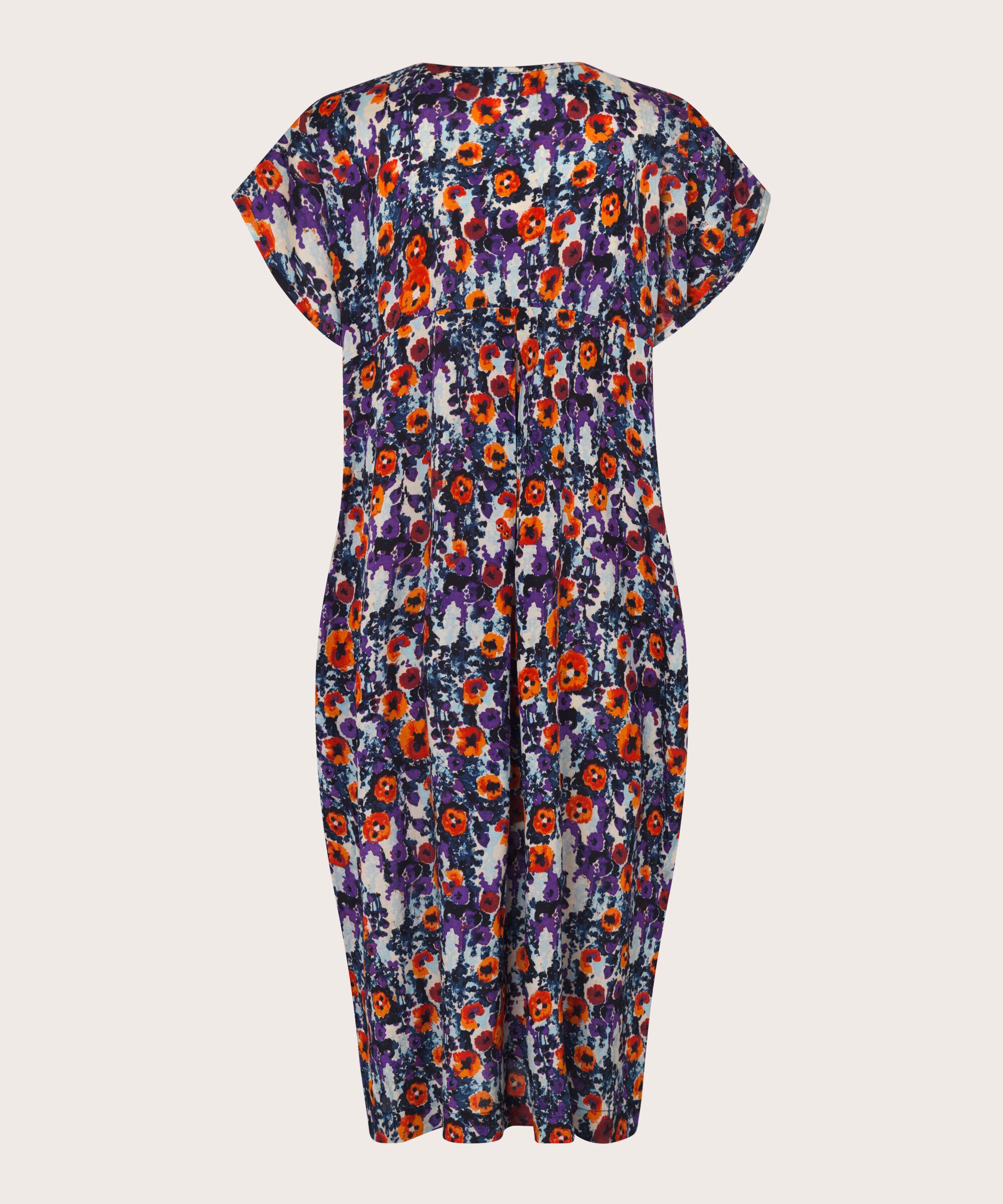 Odetto Klänning, Meadow Violet