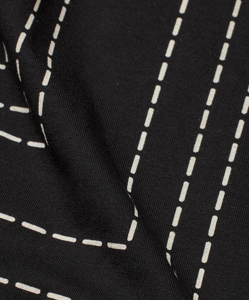 Namoli Jersey Klänning, Black