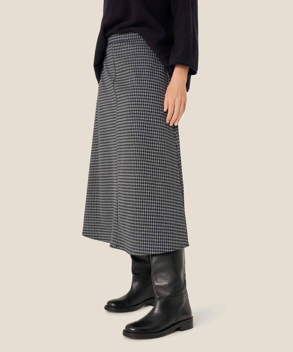 Sarawati JERSEY Kjol, Black