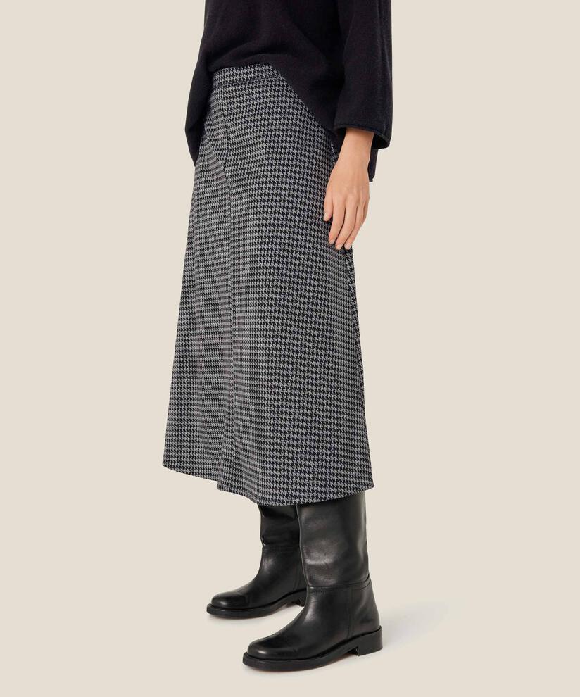 Sarawati JERSEY Kjol, Black