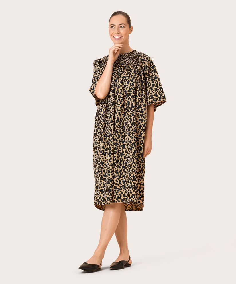 NIRASSA KLÄNNING, Pale Khaki